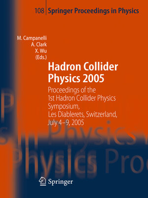 cover image of Hadron Collider Physics 2005